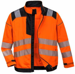 Portwest T500 Jól Láthatósági Kabát - L, Narancs/Fekete
