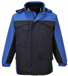 Portwest S562 Kéttónusú Esőkabát - M, Sötétkék/Királykék