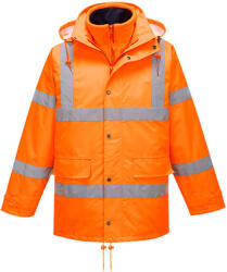 Portwest RT63 Jól Láthatósági Lélegző Esőkabát - 2XL, Narancs