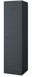 JAN NOWAK AGNES fém takarítószekrény, 500 x 1850 x 500 mm, antracit