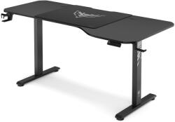 Diablo Chairs DIABLO X-Tensio Állítható magasságú gamer asztal, elektromos íróasztal, 1600 mm, fekete