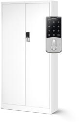 JAN NOWAK DANIEL fém iratszekrény 900x1850x400, modell fehér