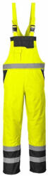 Portwest S488 Jól Láthatósági Kantáros Munkásnadrág - XL, Sárga/Fekete