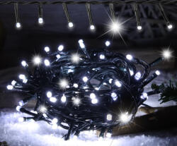 TRACON Tracon CHRSTHOSC800CW Karácsonyi sziporkázó fényfüzér, kültéri/beltéri (X25041) 230VAC, 5+20M, 800LED, 6W, , 12000-13000K, IP44 (CHRSTHOSC800CW)