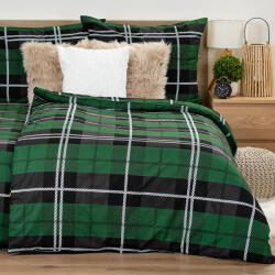 4home Pamut ágynemű Green Classic, 140 x 200 cm, 70 x 90 cm