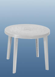 Flair Laura műanyag kerti asztal fehér - Flair (70276)