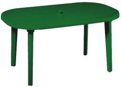 Flair Duna műanyag kerti asztal zöld - Flair (70211)