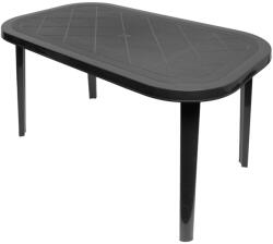 Flair Duna műanyag kerti asztal antracit szürke - Flair (70214)