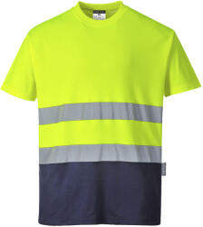 Portwest S173ONR4XL Kéttónusú Cotton Comfort Póló 4XL