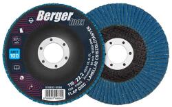 Berger INOX lamellás csiszolótányér F29 kúpos 115x22, 2 P100Z (010602-0085)