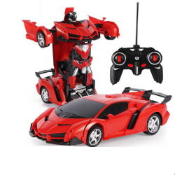 Mamido Car Robot Transformers 2 az 1-ben távirányító RC piros Szín: Piros (S-27-6KX-RED) - jatekokminiszteriuma