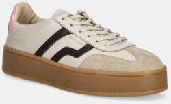 Gant bőr sportcipő Cuzmani - bézs Női 41 - answear - 35 990 Ft