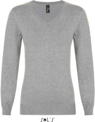 SOL'S Női pulóver Sol's Glory barna|szürke