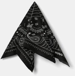 HUGO pamut sál - fekete Univerzális méret