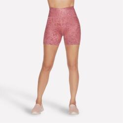 Skechers Къси панталони Skechers Women's Gosculpt Leopard Road Shorts - Mauve/Purple
