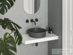 RAVAK UNI SLIM 40 kerámia mosdó, antracit XJX03140001 (XJX03140001)