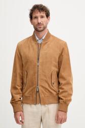 Tommy Hilfiger bomberdzseki velúrból bézs, átmeneti, MW0MW40558 - bézs S