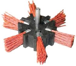 Extol nylon csapos körkefe 100mm (17060)