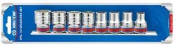 KING TONY kézi dugókulcs készlet 1/2" 8db 3/8-7/8" 12* (4010SR)
