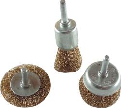 Extol Extol drótcsiszoló fazékkefe készlet, fúrógépbe fogható (1832)