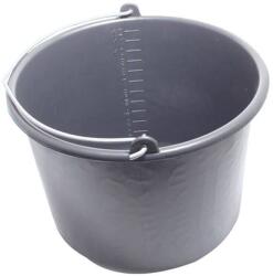  Habarcsvödör 16L fekete műanyag (SVE-VODOR06)