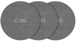 wolfcraft csiszolóháló tépőzáras Ø125mm P80, P120, P220 5db (8464000)
