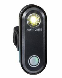 KRYPTONITE Első kerékpáros világítás fekete|színtelen