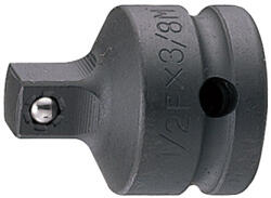 KING TONY adapter gépi 1/2"belső-3/8" külső (4863P)