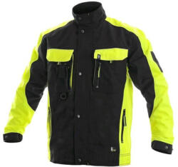 CXS Sirius Brighton Winter Bélelt Munkáskabát - 44-46, Fekete/Sárga