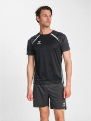 HUMMEL Férfi futópóló Hummel Lead 2.0 fekete|szürke