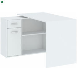 INTERMEBLE NASH Íróasztal Fehér Színben. 120 cm