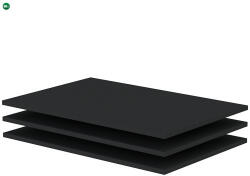 Intermeble BERNO 150 Gardróbpolc Antracit színben