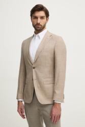 BOSS gyapjú kabát - bézs 48 - answear - 118 990 Ft