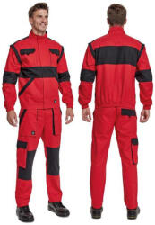 CERVA Max Neo Munkáskabát Piros/Fekete 66