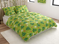  Lenjerie de pat din microfibra CHRISTMAS TREE verde Dimensiune lenjerie de pat: 2 buc 70 x 90 cm | 200 x 220 cm - comodacasa - 81,00 RON Lenjerie de pat