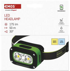 EMOS 175lm tölthető P3545 LED Fejlámpa (EMOS-P3545)