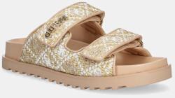 Guess papucs FADELIZZ bézs, női, FLJFZZ FAB19 - bézs Női 37