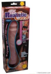  Realisztikus vibrátor, 22 cm világos bőrszínű The Realistic Cock