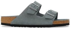Birkenstock papucs velúrból Arizona - szürke Férfi 46