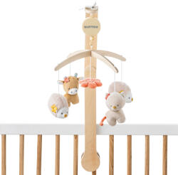 Nattou zenélõ-forgó plüss fa állvánnyal Mila, Zoe and Lana - vitalcafe