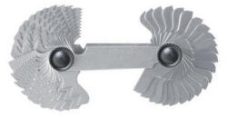  Menetfésű metrikus 0, 25-6mm + withworth 4-62TPI 52 lemezes (020811-0183) - hegessz