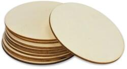  Fa kör alap, 10cm natúr 10db/csomag, 5mm vastag