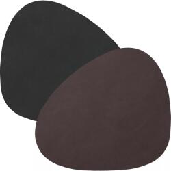 LINDDNA Placă pentru pahare, curve, Double, Nupo Purple / Nupo black
