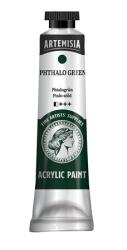 Pentart Akrilfesték PENTART ARTEMISIA művészfesték 120ml ftalo-zöld