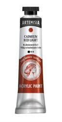 Pentart Akrilfesték PENTART ARTEMISIA művészfesték 120ml világos kadmiumvörös