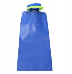  650ML-ES Hordozható Összecsukható Kulacs Vizespalack Túrázáshoz, Kempingezéshez (TJ09995)