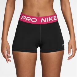 Nike Дамски къси панталони Nike Pro Three Inch Shorts Womens - Black/Rush Pink