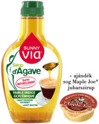Sunny via agave szirup 350 g + ajándék juharszirup 20 g