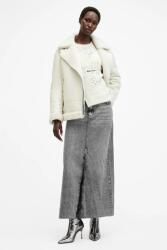 AllSaints farmer szoknya NOIR MAXI fekete, maxi, egyenes, W023RB - fekete 34