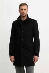 HUGO BOSS gyapjúkabát fekete, 50551078 - fekete 52